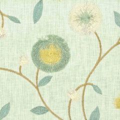 Stout Somerset Aqua 2 Color My Window Collection Multipurpose Fabric