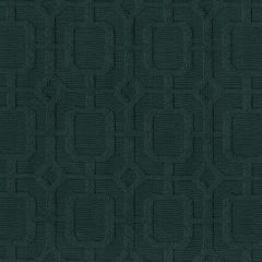 ABBEYSHEA Terrace 34 Teal Indoor Upholstery Fabric