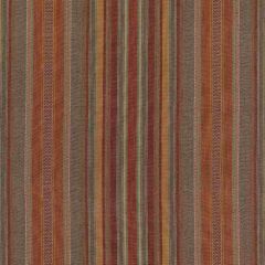 Mulberry Home Rustic Stripe Red / Plum FD784-V54 Modern Country I Collection Multipurpose Fabric