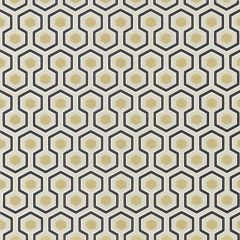 Cole and Son Hicks Hexagon Black 66-8056 New Contemporary Collection Wall Covering