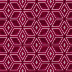 Thibaut Jardin Maze Velvet Fuchsia AW72984 Manor Collection Multipurpose Fabric
