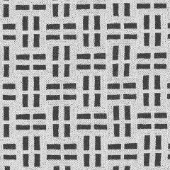 Thibaut Lock Embroidery Charcoal AW73001 Meridian Collection Indoor Upholstery Fabric