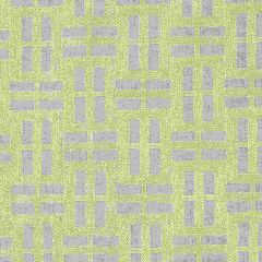 Thibaut Lock Embroidery Gold on Grey AW73002 Meridian Collection Indoor Upholstery Fabric