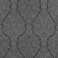 Thibaut Sterling Paisley Charcoal AW73027 Meridian Collection Indoor Upholstery Fabric