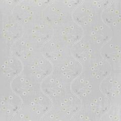 Thibaut Olympus Embroidery Natural AW9100 Natural Glimmer Collection Multipurpose Fabric