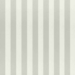 Thibaut Kings Road Stripe Grey AW9114 Natural Glimmer Collection Drapery Fabric