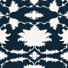 F Schumacher Garden Of Persia Bleu Marine 175033 by Mary McDonald Indoor Upholstery Fabric