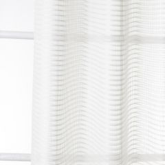 Robert Allen Contract Refined Grid Bone 240530 Decorative Sheers Collection Drapery Fabric