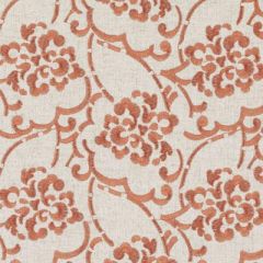 Duralee Song Persimmon 73034-33 Barton Embroideries Collection Multipurpose Fabric