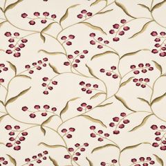 GP and J Baker Willoughby Cranberry / Sand BF10448-2 Drapery Fabric