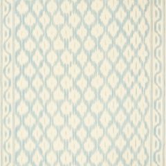 F Schumacher Santa Monica Ikat China Blue 176501 by Mark D Sikes Indoor Upholstery Fabric