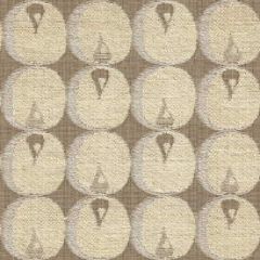 Lee Jofa Modern Oval Flame White GWF-2924-116 by Allegra Hicks Indoor Upholstery Fabric