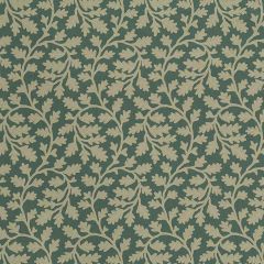 Robert Allen Folk Vine Jade 509383 Epicurean Collection Multipurpose Fabric
