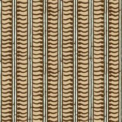 Lee Jofa Modern Kali Choco / Aqua GWF-2635-165 by Allegra Hicks Multipurpose Fabric