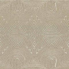 Lee Jofa Modern Julia Embroidery Flax / Silver GWF-3708-1611 Prism Collection Multipurpose Fabric