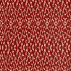 Robert Allen Strie Ikat Poppy 232541 Indoor Upholstery Fabric