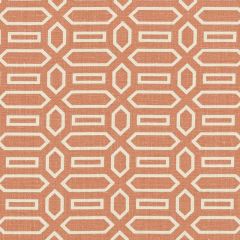 F Schumacher Pavillion Burnt Orange 176146 by Veere Grenney Indoor Upholstery Fabric