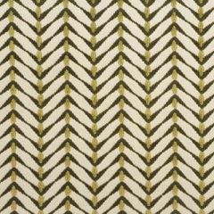 Lee Jofa Modern Zebrano Beige / Meadow by Allegra Hicks Indoor Upholstery Fabric