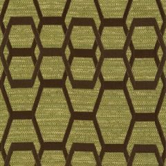 Robert Allen Contract Hexagon Links Leaf 231698 Indoor Upholstery Fabric