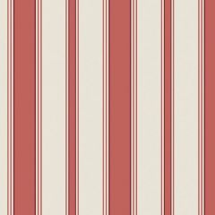 Cole and Son Cambridge Stripe Red and Sand 96-1001 Festival Stripes Collection Wall Covering