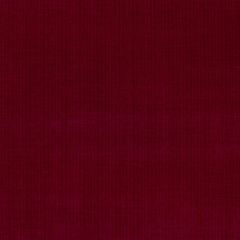 F Schumacher Antique Strie Velvet Red 43049 Opulent Textures Collection Indoor Upholstery Fabric