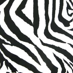 Premier Prints Zebra Black Multipurpose Fabric