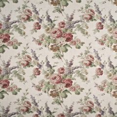 Mulberry Home Vintage Floral Rose / Green FD264-W46 Multipurpose Fabric