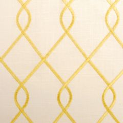 Duralee Rico Yellow 73023-66 Barton Embroideries Collection by Alfred Shaheen Multipurpose Fabric