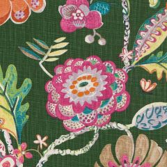 Duralee Green / Melon DP42642-32 Sunset Key Print Collection Indoor Upholstery Fabric