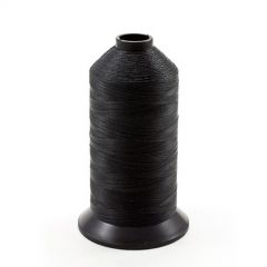 Coats Polymatic Bonded Monocord Dacron Thread Size FF Black 16-oz