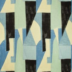 Lee Jofa Modern District Cobalt GWF-3752-115 by Kelly Wearstler Multipurpose Fabric
