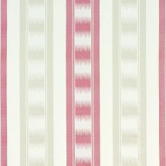 G P and J Baker Ryecote Stripe Royal Red / Bronze BF10493-380 Simply Damask Collection Multipurpose Fabric