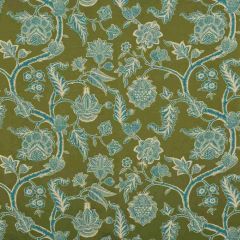 GP And J Baker Kelway Moss/Teal Bf10586-795 Cosmopolitan Collection Drapery Fabric