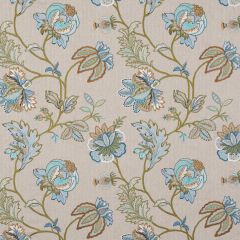 G P and J Baker Agra Teal Bf10942-2 Caspian Collection Multipurpose Fabric