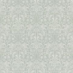 GP and J Baker Fritillerie Embroidery Aqua BF10996-2 Original Brantwood Fabric Collection Drapery Fabric