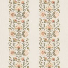 GP and J Baker Annesley Coral Bf10997-3 Original Brantwood Fabric Collection Drapery Fabric