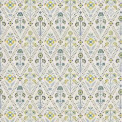 GP and J Baker Perrycroft Blue Bf10998-1 Original Brantwood Fabric Collection Drapery Fabric