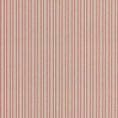 GP and J Baker Laverton Stripe Soft Red 11037-450 Baker House Plain and Stripe II Collection Drapery Fabric