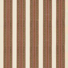GP and J Baker Worlds Apart Fuchsia Ochre 11059-1 Kit Kemp Stripes Collection Multipurpose Fabric