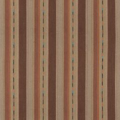 GP and J Baker Bunty Brown 11062-5 Kit Kemp Stripes Collection Multipurpose Fabric