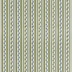 GP and J Baker Halki Stripe Emerald Blue 11081-3 Eldon Collection Multipurpose Fabric