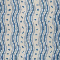 Lee Jofa Ikat Stripe Azure BFC3687-155 Blithfield Collection Multipurpose Fabric