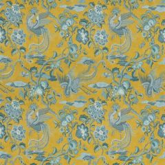 GP And J Baker Chifu Ochre/Blue Bp10852-2 Chifu Collection Multipurpose Fabric