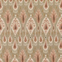 GP And J Baker Ikat Bokhara Neutral BP10853-5 Chifu Collection Multipurpose Fabric