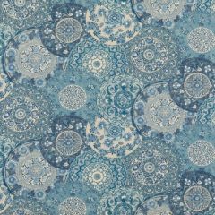 GP And J Baker Imari Blue BP10856-1 Chifu Collection Multipurpose Fabric