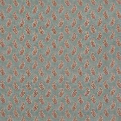 G P and J Baker Patola Paisley Aqua Bp10930-4 Caspian Collection Multipurpose Fabric