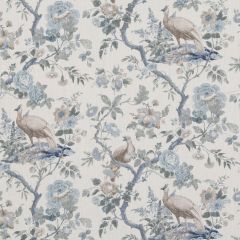 GP and J Baker Broughton Rose Blue BP10949-1 Ashmore Collection Multipurpose Fabric