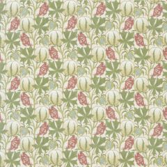 GP and J Baker Pumpkins Cotton Coral / Green BP10973-1 Original Brantwood Fabric Collection Multipurpose Fabric