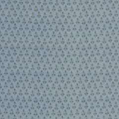 GP and J Baker Poppy Sprig Blue BP11003-5 House Small Prints Collection Multipurpose Fabric