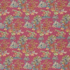 GP and J Baker Knight's Tale Texture Fuchsia 11048-1 Kit Kemp Prints and Embroideries Collection Multipurpose Fabric